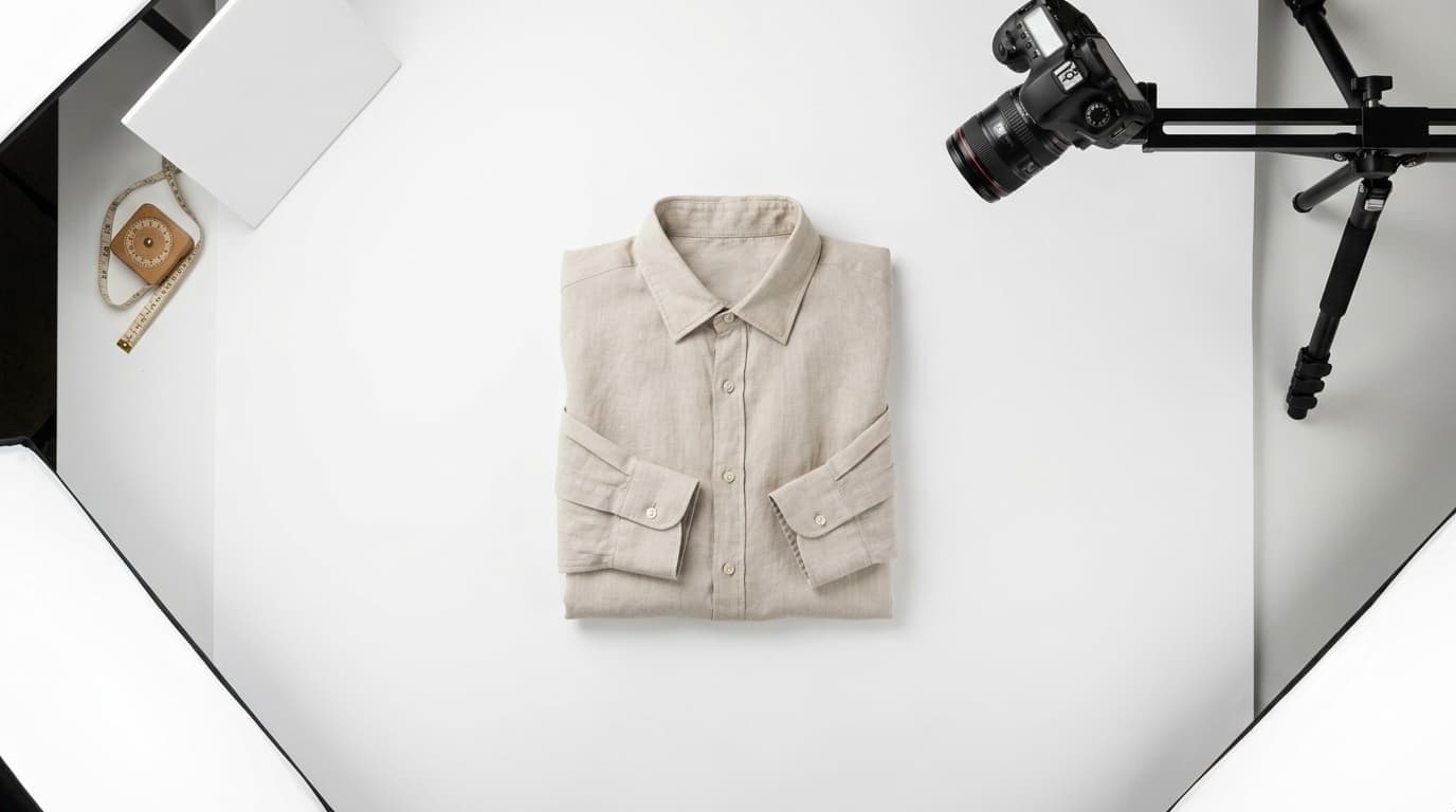 Flat Lay Clothing Photography: Complete Setup Guide for Ecommerce
